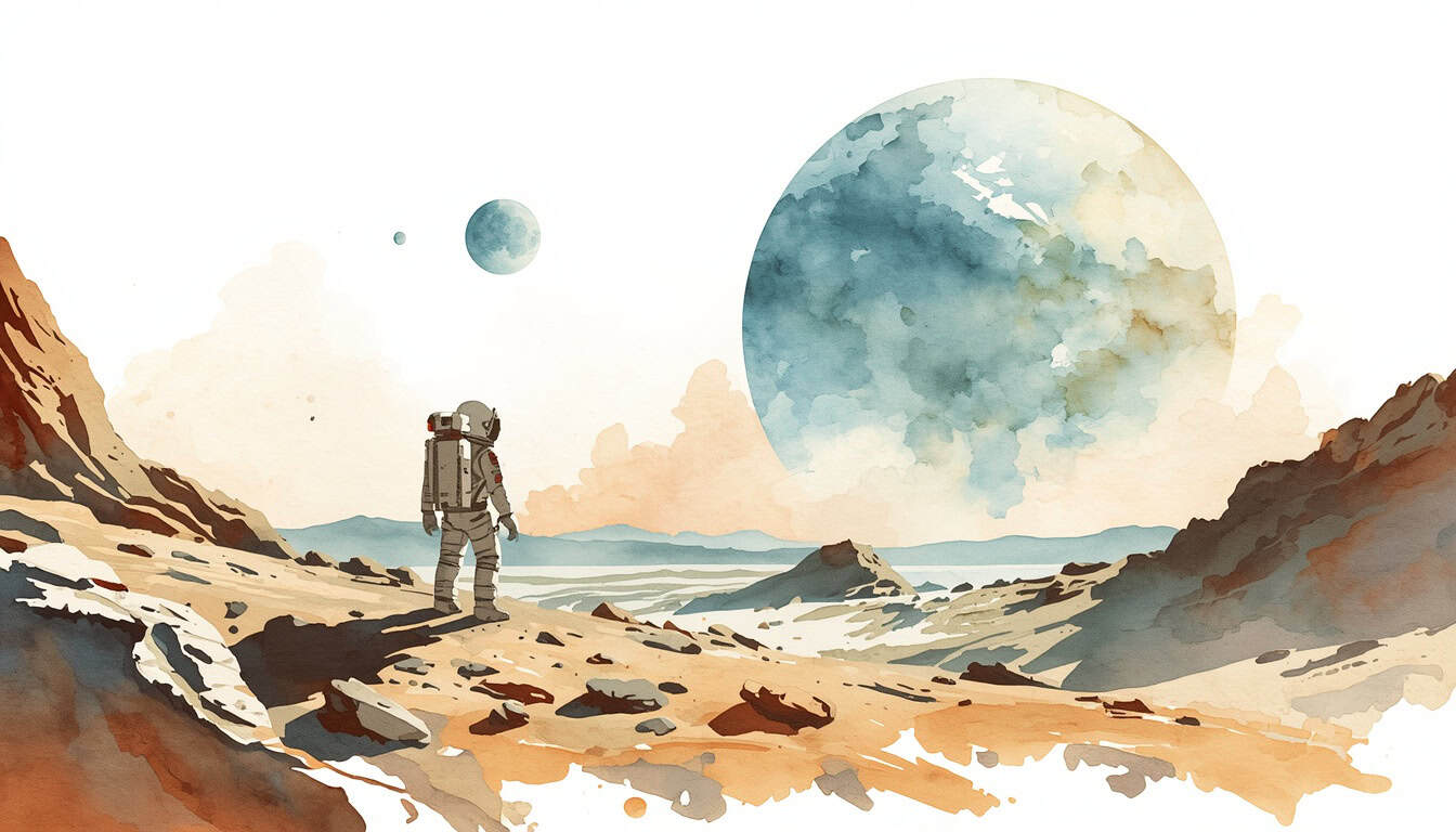 Aquarell KI-Stil