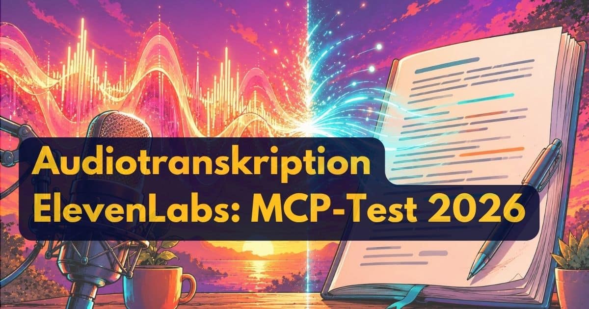 Audiotranskription mit ElevenLabs: Der vollständige Praxisleitfaden 2026