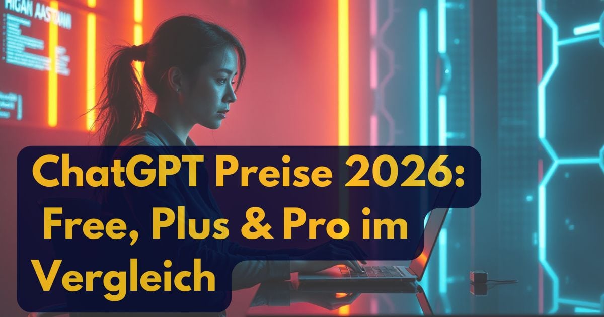 ChatGPT Preise 2026: Alle Tarife von Free bis Pro im Vergleich