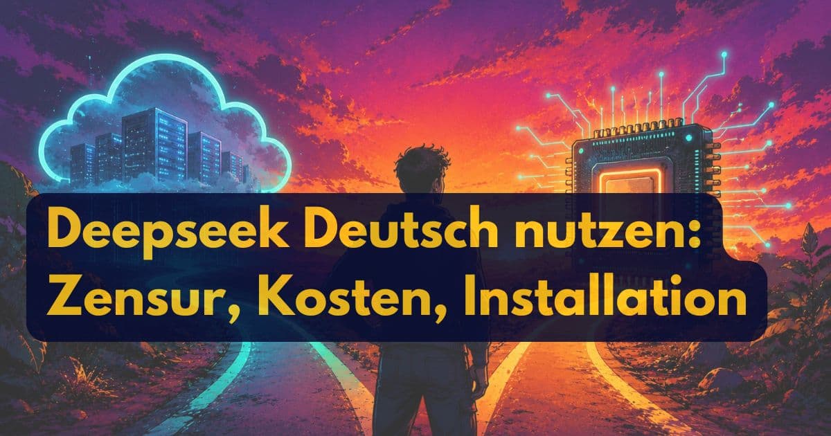 DeepSeek auf Deutsch nutzen: Online oder lokal installieren