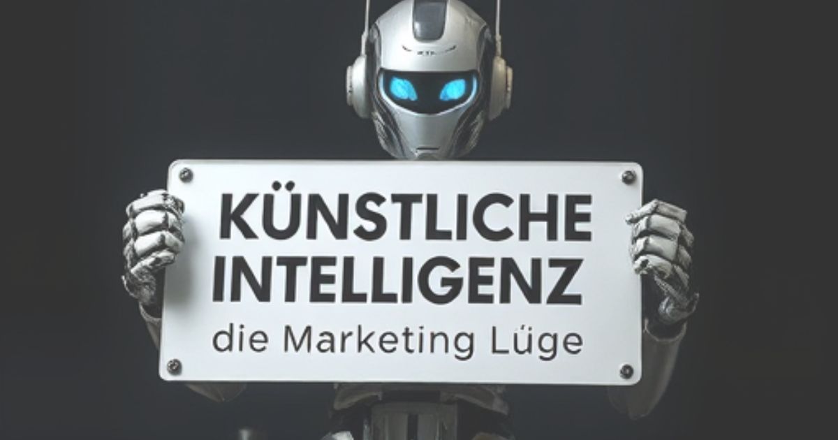 Die Realität hinter dem Künstliche Intelligenz Hype: Eine Marketing-Lüge