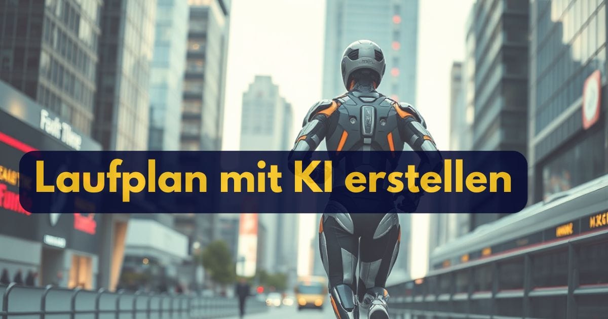 Ein Laufplan mit KI erstellen