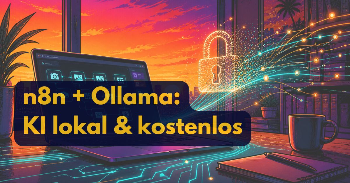 n8n + Ollama: Kostenlose KI-Workflows, 100 % lokal und DSGVO-konform (2026)